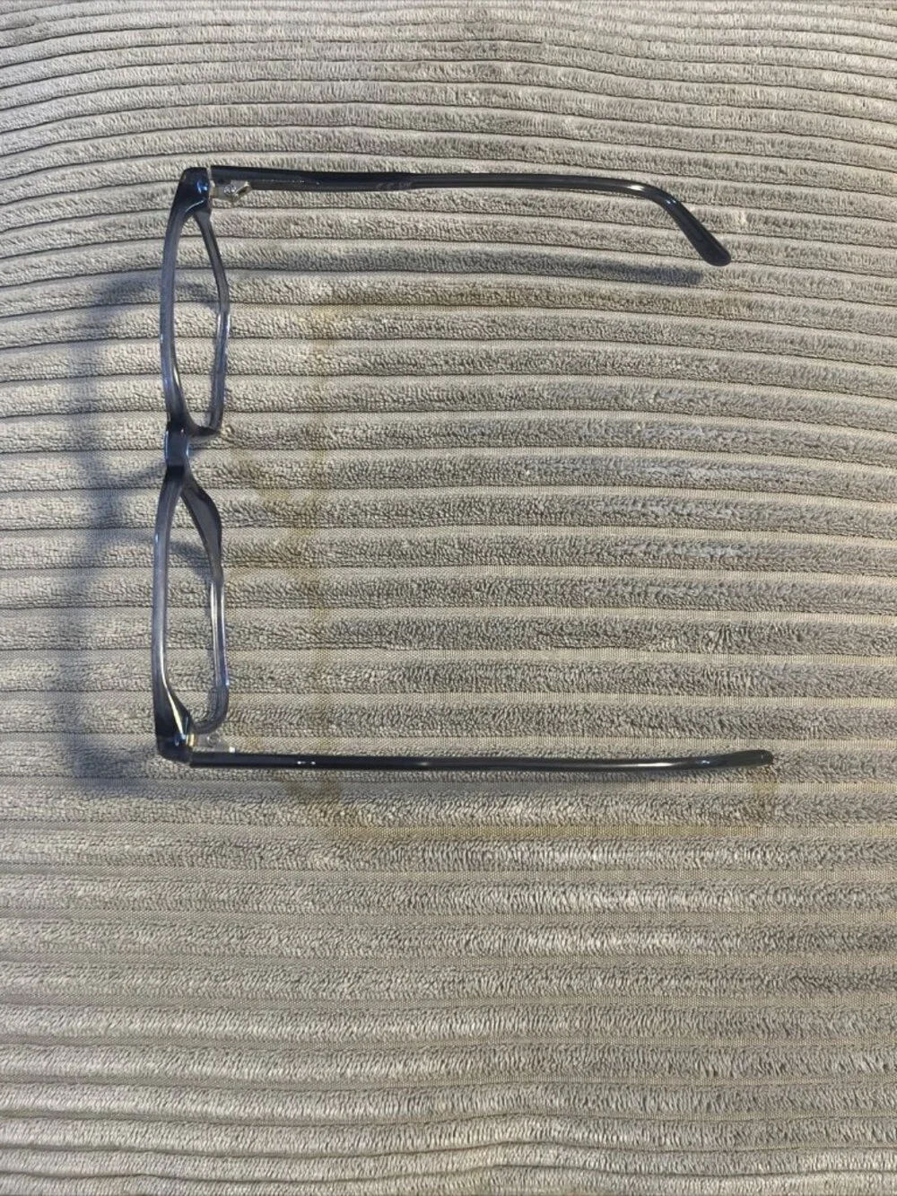 Tom Ford FT5696B 090 Shiny Transparent Blue/Blue Block 56mm Rectangle Frame - Picture 4 of 11